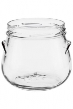 Henkelglas 850ml TO100  Lieferung ohne Verschluss, bei Bedarf bitte separat bestellen!